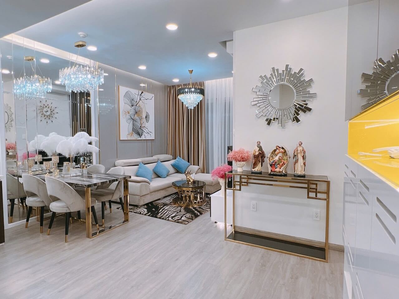 cho thuê 2 phòng ngủ sunrise riverside 75m2