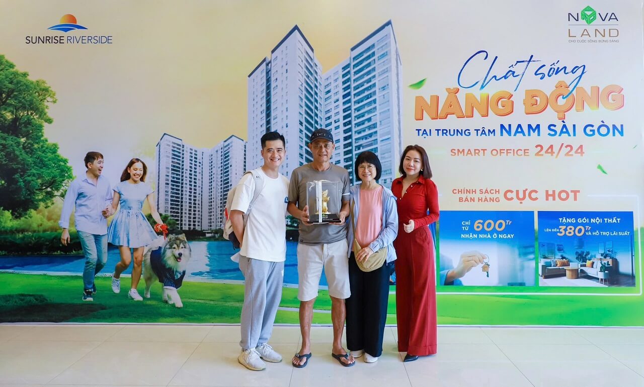 sự kiên trải nghiệm tại sunrise riverside
