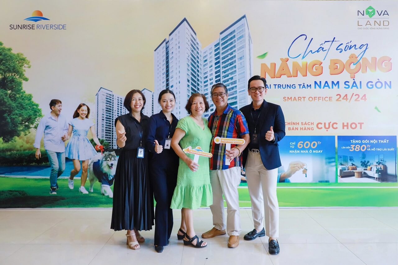 sự kiên trải nghiệm tại sunrise riverside