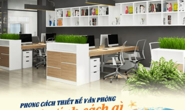 thiết kế nội thất văn phòng office Sunrise Riverside